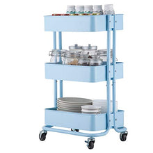 LYM &ripiano di stoccaggio Cucina Trolley, con Le rotelle Soggiorno Storage Rack Bagno Magazzinaggio Scaffale di Finitura