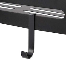 Scaffale da bagno in alluminio, portaoggetti per WC, scaffale per WC multiuso resistente, scaffale per asciugacapelli, salvaspazio per cucina in bagno(Three layers)