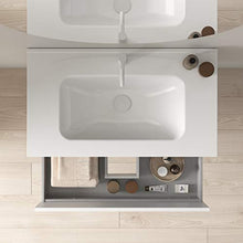 Amizuva Yoko Mobile da bagno, in legno, 80 cm, 3 pezzi