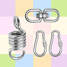 HEMOTON In Acciaio Inox di Sollevamento Hardware Kit di Sospensione per Portico Altalene Sacchi da Boxe Amaca Sedie Oscillante Sedie 4PCS