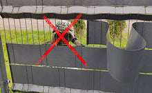 Sorton Paravento in PVC per recinzioni a Doppia Asta, 26 m x 19 cm, Extra Resistente, 700 g/m2, 20 Clip di Fissaggio, Recinzione per balconi e Giardini