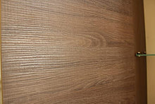tft Pensile da Bagno 1 Anta Push 35x18x78,2 cm in Legno Ibiza Tabacco Scuro