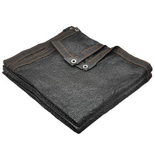 Telo Ombreggiante, 85% Panno reticolato for Tendine Parasole, reticella retraibile Nera Bordo nastrato con Anelli di Tenuta, for pergolato di Serra Giardino (Size : 2m x 6m)