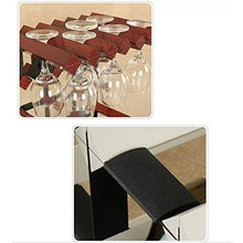 Wine Rack Wine Rack Holder Vino ripiano portabottiglie decorazioni Rack Living Rack ristorante creativo bottiglia di vino Wine Rack Cup Holder, Red WTZ012