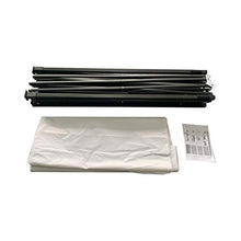 Rebecca Mobili Gazebo Richiudibile Bianco Metallo Poliestere con Custodia Campeggio Fiere Feste 3,1 x 4,5 x 3 mt (cod. RE6307)