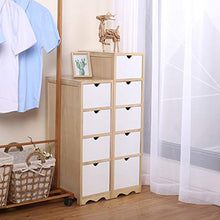 Armadio a cassetti Camera da letto Armadietto Arma Pavimento in legno limitare Locker Piccolo comodino Gap Governo di immagazzinaggio for risparmiare spazio e addensare Mobili da armadio