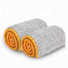 SSAYY Spray Mop Mop per Pulizia Pigro Piatto A 360 Gradi A Doppia Faccia Piatto Autopulente Lanciando Manici Telescopici con 2 Pezzi in Microfibra Sostituisci Il Panno