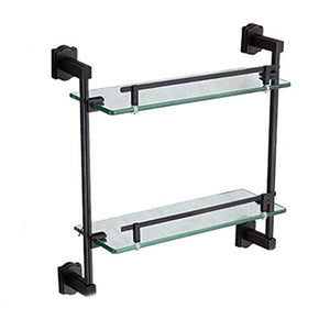 NHLBD Mensola da Bagno, mensola portaoggetti - 2 ° Piano Bagno Supporto a Parete Doccia Caddy Rame Rack di stoccaggio for la Cucina partizione Bagno