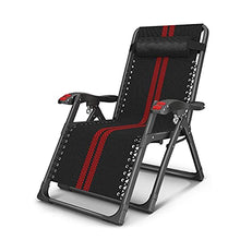HXCD Sedia a Sdraio a gravità Zero per Giardino, Sedia a Sdraio Pieghevole reclinabili Pieghevoli in Metallo Resistente Portatile Rilassante Letto reclinabile mobili da Giardino per Prato all'ape