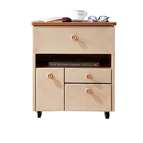 FGDSA Scrivania da Letto Moderna e Minimalista, combina praticità e funzionalità Armadio Laterale personalità Armadio angolare Armadio Multi-griglia Comodino Mobile