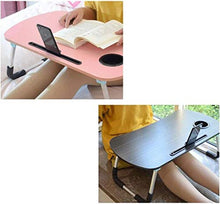 HXF- Tavolino Tavolino Portatile Pieghevole 70 * 40cm Pigro Dormitorio Scrivania Tavolo di Studio Semplice Durevole (Color : C)