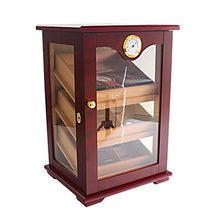 Cigar Box di stoccaggio High Grade Cigar Humidor Spagna Legno di Cedro Cigar Box Cigar Cabinet Tre Tier Cigar Cabinet Perfetto da Usare in Ufficio e Camera da Letto