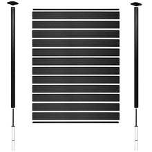 Mendler Frangivento 3X Pannelli Privacy Sarthe WPC Alluminio Premium 560cm Antracite