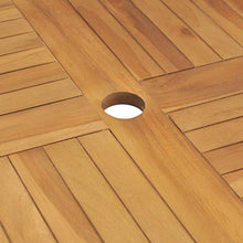 FAMIROSA Tavolo da Giardino Pieghevole 85x85x76cm Legno Massello di Teak-7419
