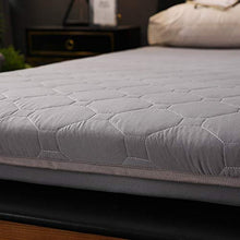 Yamyannie-Home Materasso Ispessito Caldo Tatami Materasso futon for Il Sonno e Viaggi (Colore : Grigio, Dimensione : 120x200cm)