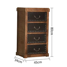 Tyueliang-Decoration Cassettiera Cassettiera in Legno in Stile Americano Camera da Letto Gabinetto Soggiorno Governo di immagazzinaggio Governo del cassetto Camera Petto per Camera da Letto Soggiorno