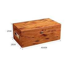 Humidor Humidor Humidor Scatola per Sigari Creativa con Quattro Aree di Stoccaggio di Grande capacità E Facile da Trasportare in Legno di Cedro Delicato E Lussuoso