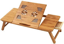 Tavolo da picnic all'aperto Laptop Vassoio regolabile Bamboo Computer Stand Computer Portatile Desk Pieghevole Taccuino Desk Desk Tavolo portatile per letto Divano Vassoio Tavolo Picnic Studiabile Tav