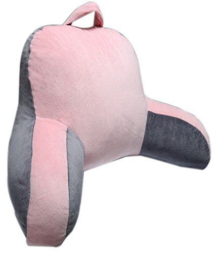 Spicy Meow Cuscini di Seduta Morbidi e Confortevoli in soffice Cotone Rimovibili, Grigio Scuro e Rosa