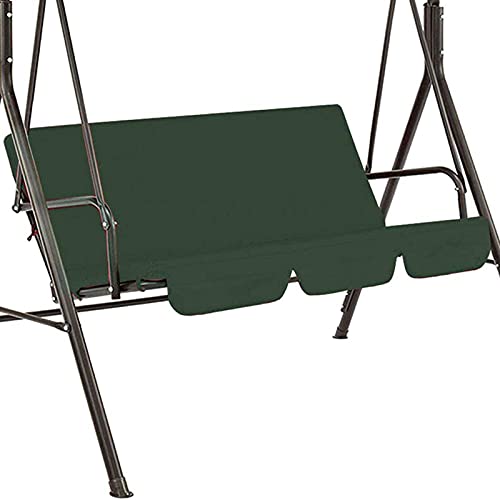 MTHDD Sostituire Il Coperchio del Sedile Superiore DellOscillazione Amaca Copertura Antipolvere del Cuscino A Prova di umidità per Il Giardino del Cortile,Dark Green,150 * 150 * 10CM