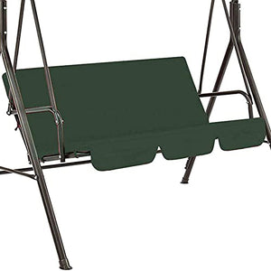 MTHDD Sostituire Il Coperchio del Sedile Superiore DellOscillazione Amaca Copertura Antipolvere del Cuscino A Prova di umidità per Il Giardino del Cortile,Dark Green,150 * 150 * 10CM