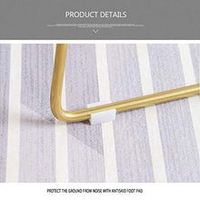LWW Sgabelli, Barstool- Ferro Leg e Ecopelle Seat- Sedia da pranzo perfettamente nei bar, piani cucina, caffè, mercati,Seduto altezza 75 cm,Seduto altezza 75 cm