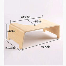 LZL Sgabello WC Sgabello da Toilette di bambù Sgabello da Bagno Portatile Potty Potty Potty Postura TOTTA 'Serve per Meglio E SANDERI Vasino Tozzo (Color : White, Dimensione : Conventional)