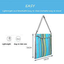 ANBO Sedia A Sdraio Pieghevole da Spiaggia, Schienale Reclinabile Regolabile Leggero Portatile Lettino Prendisole da Esterno per Patio Giardino Picnic Barbecue in Viaggio