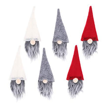 YARNOW 6Pcs Gnomi di Natale Cappello Bottiglia di Vino Topper Coperchio per Bottiglia di Vino Non Tessuto per Forniture per Feste di Natale (Colore Casuale)
