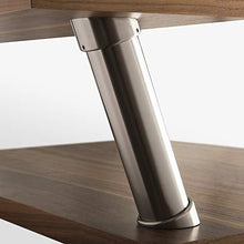 SO-Tech Torretta Poggiabanco per Bar Altezza 200 mm/Ø 50 mm Cromo Piede per Bancone Bar Mensola Piede per Banco/Inclinato