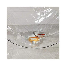 FCXBQ Bordo ombreggiante in Tela Cerata Copertura Antipioggia Copertura Impermeabile Trasparente Protezione Solare Parabrezza Anti-UV Cortile da Trasporto Balcone, 0,3 mm di Spessore, 18 Dimension