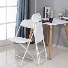 JCXOZ-Sedia Pieghevole Plastica Sedia Pieghevole, Home Indietro Sedia Facile da trasportare all'aperto Giardino Scrivania Sedia Chair