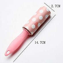LLQM Portable Clothes Sticky Hair Stick, tearable Sticky Hair Roller, Mini Sticky Dust Sticking Hair Sticky Paper, Dust Collector