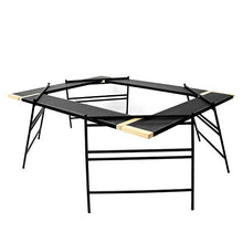 household items Tavolo da Barbecue da Esterno, Tavolo da Campeggio impiombato, Tavolo Pieghevole Portatile, Adatto per Uso Esterno all'aperto per Adulti