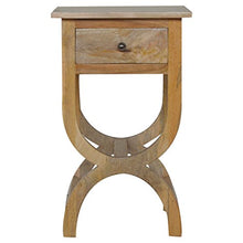 Artisan mobili comodino a, legno, finitura in rovere naturale