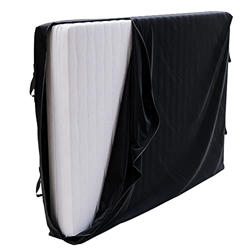 Custodia Materasso Matrimoniale 160x190/200 Trasloco e Stoccaggio Dreamzie (Made in EU e OEKO-TEX - Spessore 30cm) - Sacco per Materasso Matrimoniale con Zip e 4 Maniglie