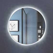styleglass Specchio Bagno Tondo Personalizzabile Retroilluminato a LED RUBLO, Diamentro 60 cm, Specchio Parete,Spessore Vetro 3mm, Kit Fissaggio Murale Incluso, Grado di Protezione IP20