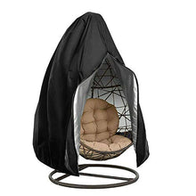 YFFS Copri Sedia da Giardino per Appendere Le Uova con Cerniera, Anti-Polvere Impermeabile - Copertura per Mobili da Giardino- per Sedia da Altalena in Vimini (1,230 x 200 cm)