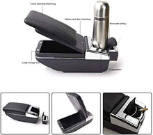 Armrest for M ITSUBISHI Colt 2005-2011 Braccio ARBREST Box Auto Centro Console Console Braccio Braccio Rest in BUSINO in LED (Color : Grey)