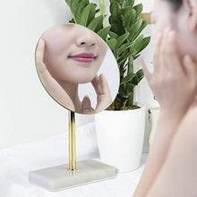 Specchi da bagno Specchi da viaggio Specchi da viaggio con ingrandimento Specchio ingranditore illuminato da trucco, controllo tattile rotondo e rimovibile, 360 gradi, rotazione e 1x specchio ingrandi