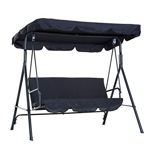 ZXD Dondolo Coperti da Giardino Impermeabile Anti-UV Blocking Parasole, for Portico Esterno Patio Canopy, Altalena sopra Copertura & Swing Seat Cover
