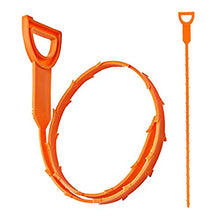 MMIAOO 2 Scovolino Per Tubo Di Scarico, Epilatore, Strumento Per La Pulizia-Tappo Per Fori, Utilizzato Per Tubo Di Scarico Del Wc, Pulizia Del Lavandino, Bobina Di Pulizia Riutilizzabile