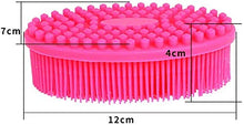 zaizai Spazzola sensoriale in Silicone per Bambini Baby Body Massage Spazzola per Doccia in Silicone per Capelli