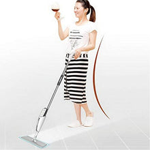 SSAYY Spray Mop Casa/Cucina/Soggiorno/Pavimento/Spray Mop/Mop Pigro Lavabile A Mano/Tela Metallica in Fibra di Carbonio Ultra Fibra
