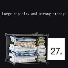 ZWYSL Appendiabiti Portatile Cabina Armadio Componibile Scarpiera Componibile Facile da Assemblare Organizer per Riporre I Vestiti Assemblaggio Senza Porta (Size : 75X41X147cm)