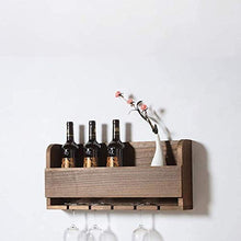 DJSMjbj Wine Rack Noce Capovolto Vino della Parete di attaccatura di Vetro del Vino Espositore Ristorante Bagagli Rack Creativa Home Kitchen Ripiani Decke