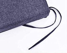 Waigg Kii - Cuscini per panca a 2 3 posti, per interni ed esterni, per giardino, 100 cm, 120 cm, 150 cm, 180 cm, per sala da pranzo (blu scuro, 70 x 30 x 3 cm)