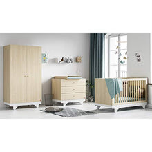 Letto Evolutivo 70x140 e Armadio 2 ante Vox Playwood - Legno