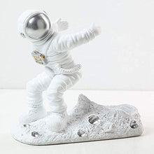 YLCJ Portabottiglie per Vino Statua Forma Astronauta Portabottiglie, Portabottiglie in Resina, Porta sculture per casa Ufficio Caffetteria Bar Ristorante Regalo per Feste