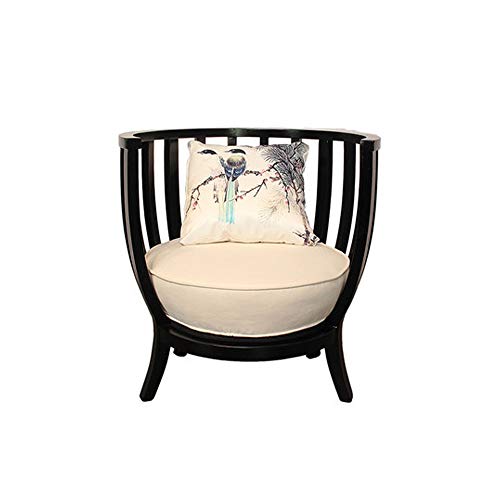 FYMDHB886 Divano Singolo Cafe Porta Carte Singolo Poltrona in Stile Cinese Poltrona per casa Balcone Piccolo Divano per Il Tempo Libero Poltrona per Esterno Poltrona per Studio